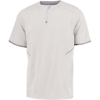 Custom Unisex Dri-Power® Short Sleeve Quarter-Zip Pullover White/ Stealth