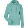 Custom Unisex Pigment-Dyed Fleece Hooded Sweatshirt Marine
