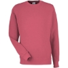 Custom Unisex Pigment-Dyed Fleece Crewneck Sweatshirt Garnet