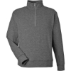 Custom Unisex Electric Fleece Quarter-Zip Sweatshirt Electric Onyx
