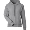 Custom Womens Electric Fleece Hooded Sweatshirt Electric Slate