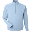 Custom Unisex Apex Fleece Quarter-Zip Sweatshirt Ice Blue
