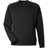 Custom Unisex Apex Fleece Crewneck Sweatshirt Black