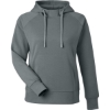 Custom Womens Apex Fleece Hooded Sweatshirt Steel