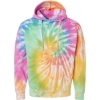 Custom Unisex Tie-Dyed Hooded Sweatshirt Eternity