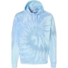 Custom Unisex Tie-Dyed Hooded Sweatshirt Lagoon