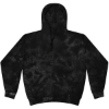 Custom Unisex Crystal Wash Hooded Sweatshirt Crystal Black