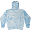 Custom Youth Crystal Wash Hooded Sweatshirt Crystal Baby Blue