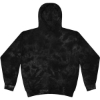 Custom Youth Crystal Wash Hooded Sweatshirt Crystal Black