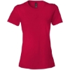 Custom Womens Softstyle® Lightweight T-Shirt True Red