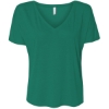 Custom Women’s Slouchy V-Neck Tee Kelly