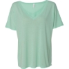 Custom Women’s Slouchy V-Neck Tee Mint