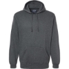 Custom Mens Tailgate Hooded Sweatshirt Charcoal Heather