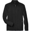 Custom Mens Voyage Fleece Jacket Black