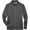 Custom Mens Gravity Performance Fleece Jacket Carbon Heather