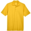 Custom Mens Origin Performance Piqué Polo Campus Gold