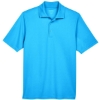 Custom Mens Origin Performance Piqué Polo Electric Blue