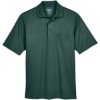 Custom Mens Origin Performance Piqué Polo with Pocket Forest