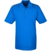 Custom Mens Radiant Performance Piqué Polo with Reflective Piping True Royal