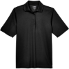 Custom Mens Tall Origin Performance Piqué Polo Black