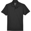 Custom Youth Origin Performance Piqué Polo Black