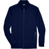 Custom Mens Cruise Two-Layer Fleece Bonded Soft Shell Jacket Classic Navy