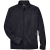 Custom Mens Journey Fleece Jacket Heather Charcoal