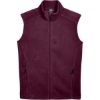 Custom Mens Journey Fleece Vest Burgundy