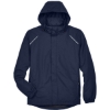 Custom Mens Profile Fleece-Lined All-Season Jacket Classic Navy