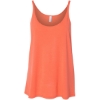 Custom Womens Slouchy Tank Coral