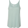 Custom Womens Slouchy Tank Dusty Blue