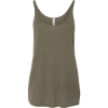 Custom Womens Slouchy Tank Heather Olive