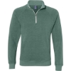 Custom Mens Triblend Quarter-Zip Sweatshirt Balsam Triblend