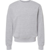 Custom Unisex Triblend Fleece Crewneck Sweatshirt Grey Triblend