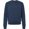 Custom Unisex Triblend Fleece Crewneck Sweatshirt True Navy Triblend