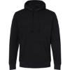 Custom Mens Gaiter Fleece Hooded Sweatshirt Black