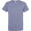 Custom Unisex Snow Heather Jersey T-Shirt Denim