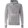 Custom Mens Vintage Zen Fleece Hooded Sweatshirt Cement