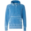 Custom Mens Vintage Zen Fleece Hooded Sweatshirt Royal
