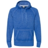 Custom Mens Vintage Zen Fleece Hooded Sweatshirt Twisted Royal