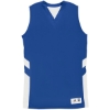 Custom Womens B-Pivot Reversible Tank Top Royal/ White