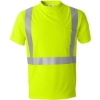 Custom Unisex High-Performance Microfiber T-Shirt Lime