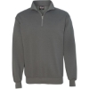 Custom Unisex USA-Made Quarter-Zip Sweatshirt Charcoal