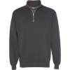 Custom Unisex USA-Made Quarter-Zip Sweatshirt Charcoal Heather