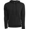 Custom Unisex Laguna Sueded Hoodie Sweatshirt Black