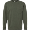 Custom Unisex Super Heavyweight Long Sleeve Pocket Tee Lieutenant