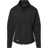 Custom Womens Contour Soft Shell Jacket Black