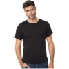 Custom Unisex Fine Jersey T-Shirt Black