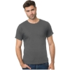 Custom Unisex Fine Jersey T-Shirt Charcoal