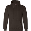 Custom Unisex USA-Made Hooded Sweatshirt Chocolate